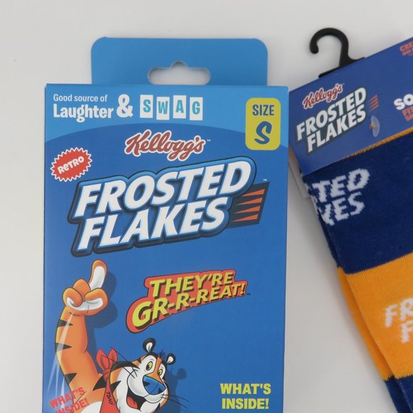 (#Q)  Set SWAG Kellogg's Frosted Flakes Boxer Brief Underwear n Socks - Picture 4 of 7